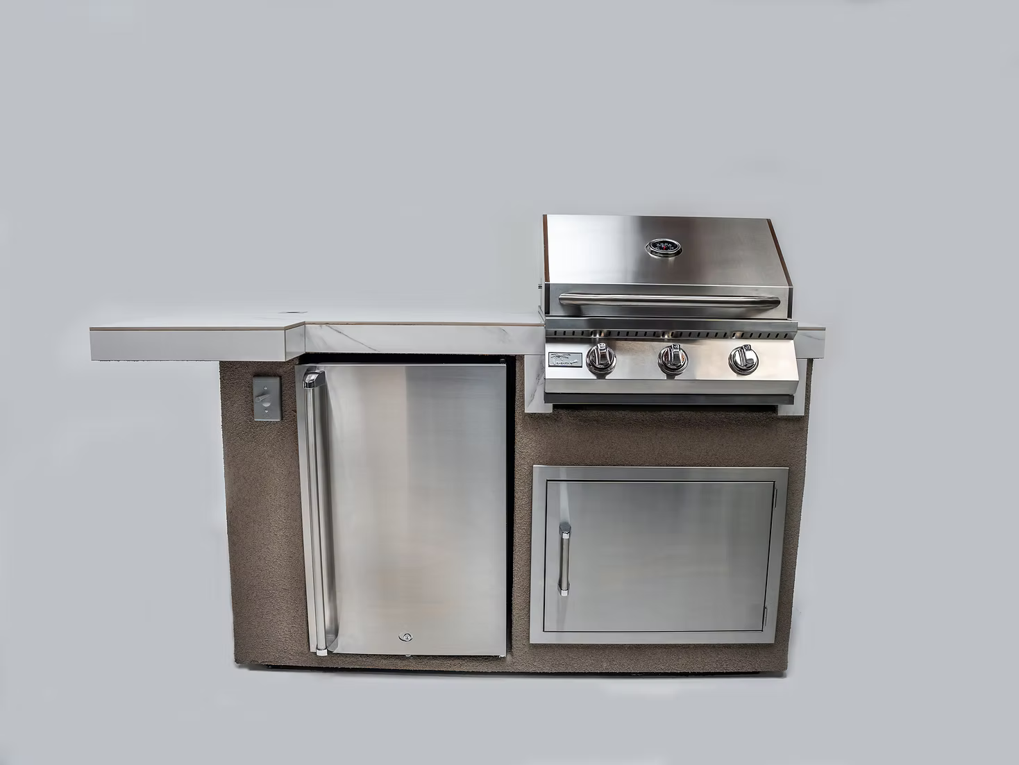 Mini Maui Outdoor Kitchen 6' Island