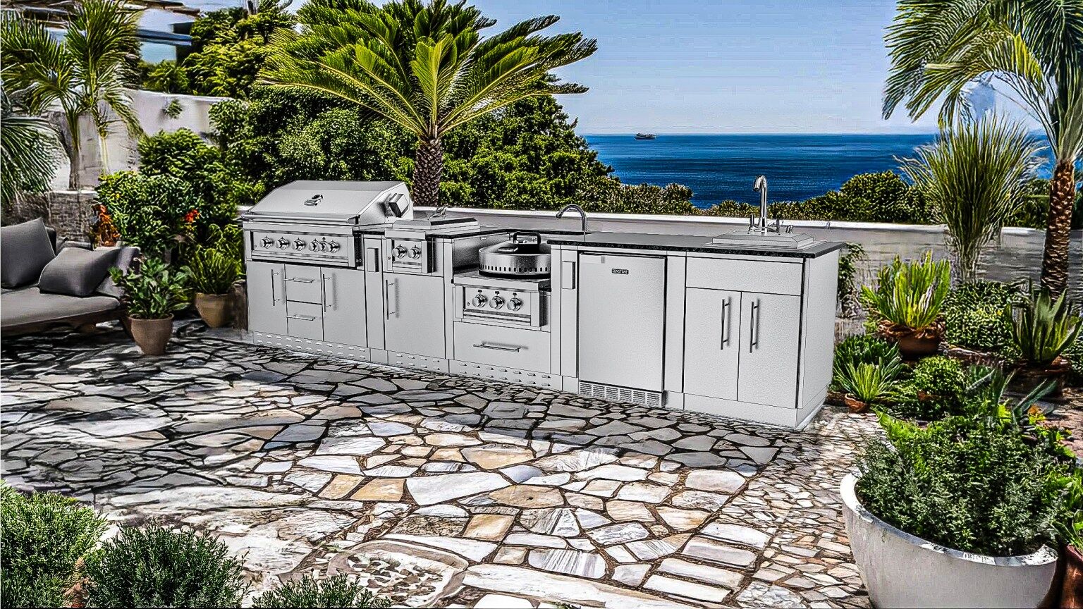 THE HILL COUNTRY 13 Foot 6 Island Package