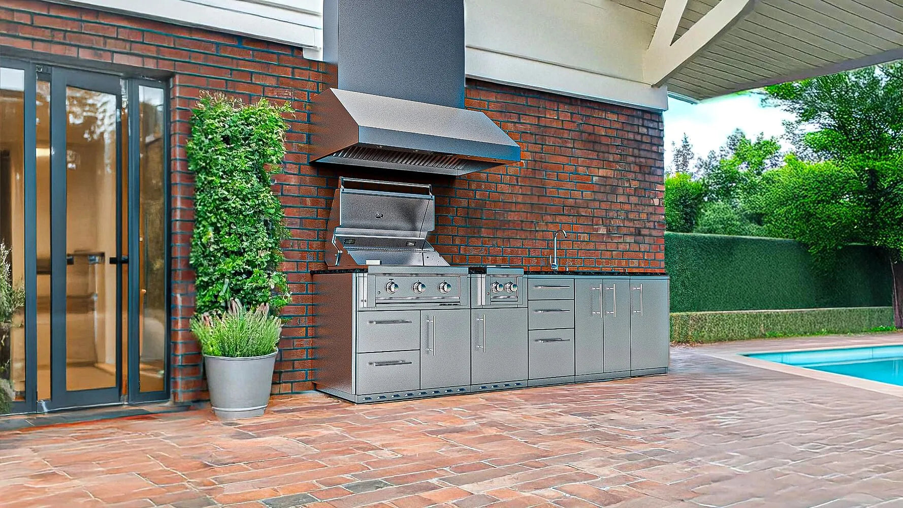 The Magnolia 10' ADA-Compliant Cabinet Island Package