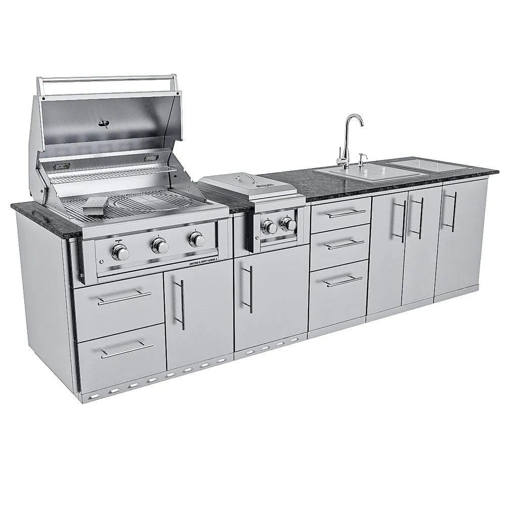 The Magnolia 10' ADA-Compliant Cabinet Island Package